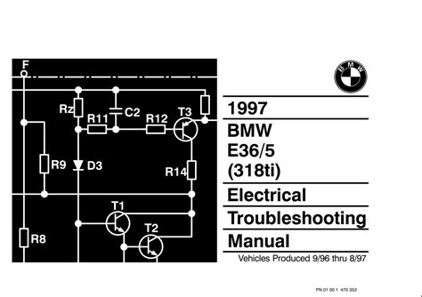 BMW E36 ELECTRICAL TROUBLESHOOTING MANUAL Pdf 